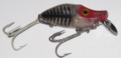 HEDDON MIDGET RIVER RUNT SPOOK LURE 2 PIECE HARDWARE  