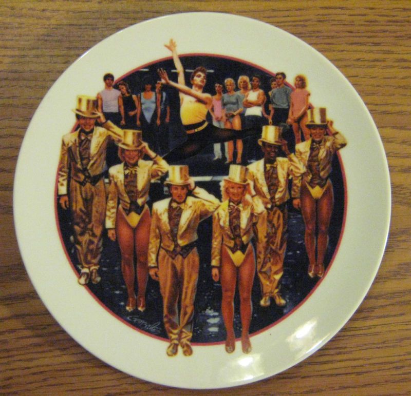 Avon® Images of Hollywood Chorus Line Collector Plate  