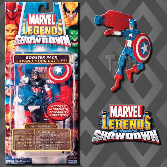 MARVEL LEGENDS   SHOWDOWN BATTLE PACK 2 CAPTAIN AMERICA