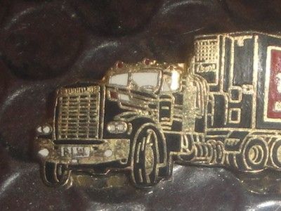 COORS Black Vtg Kenworth Pin 18 Wheeler Truck Colorado Jaycees 82 