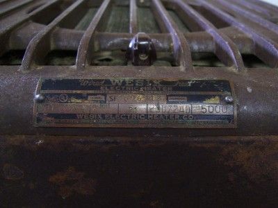 Vintage Wesix Model 50DPA 230/240 Volt Space Heater  