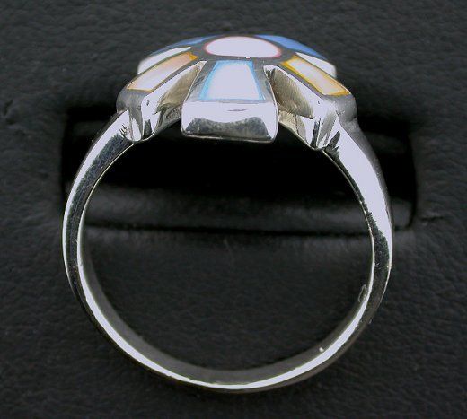 Carnelian Agate Gem Stone Gemstone Sterling Ring Size 9  