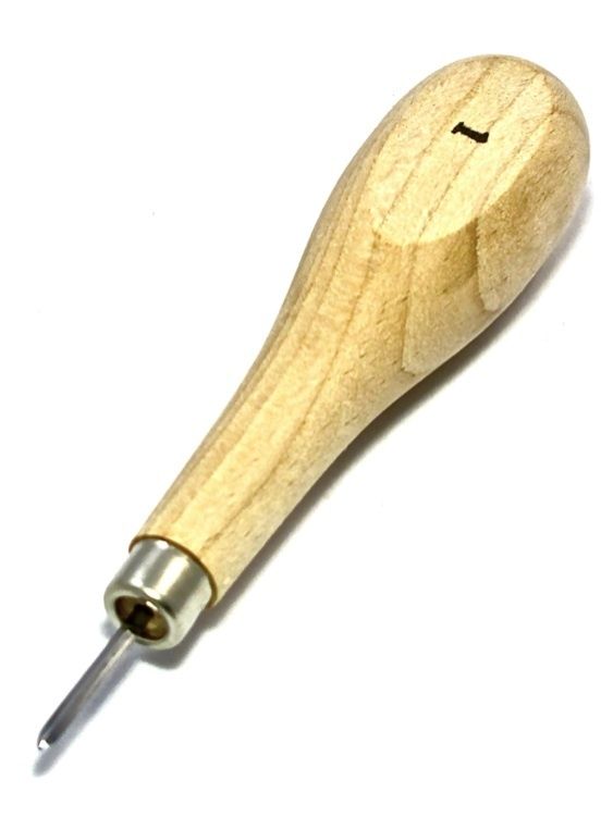 Leather Craft Stitching Sewing Awl Diamond Point Size 1  