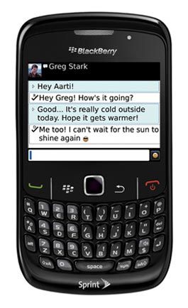 BLACKBERRY CURVE 8530 SPRINT PHONE RIM GPS 3G WIFI 2MP CAMERA QWERTY 