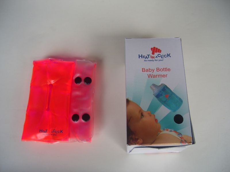 Heat In A Click Baby Bottle Warmer New  