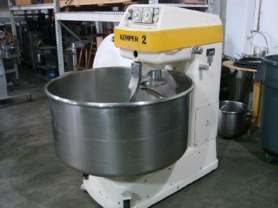 USED KEMPER 125L SPIRAL BAKERY DOUGH MIXER  