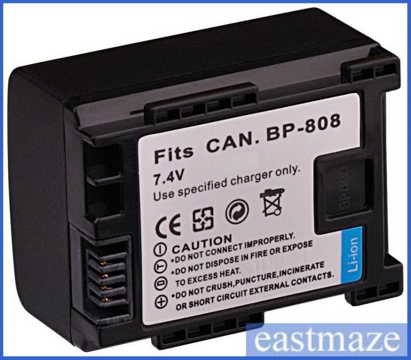 Battery for Canon XA10,VIXIA HF M41,HF M32,HF21,HF G10  