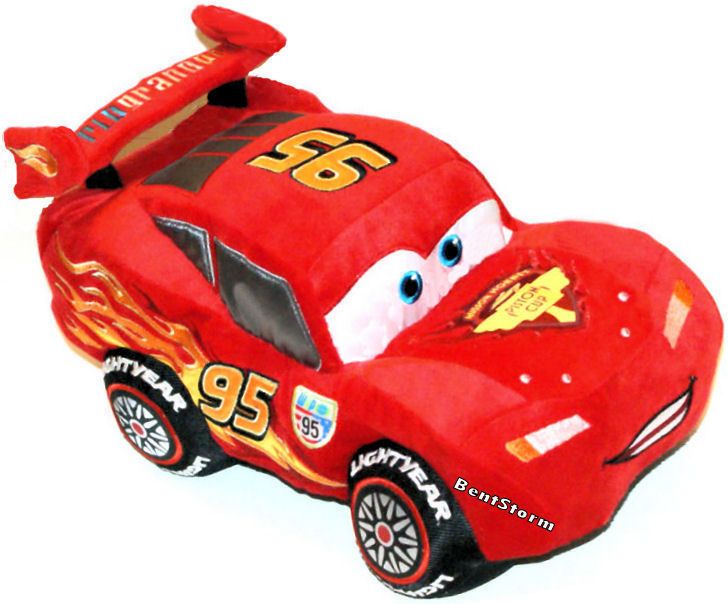  CARS 2 Lightning MCQUEEN BIG Plush WGP 13  