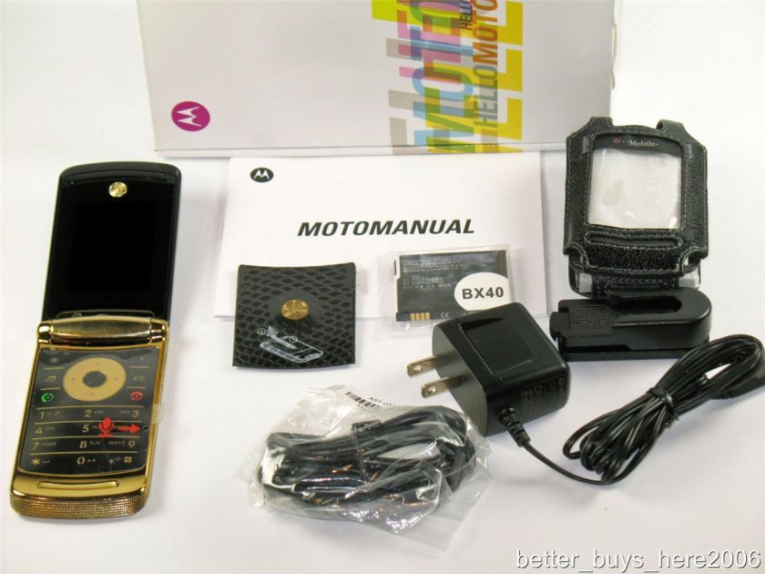   Edition T Mobile Gold Cell Phone W/ 1 Yr Warranty 5025322380987  