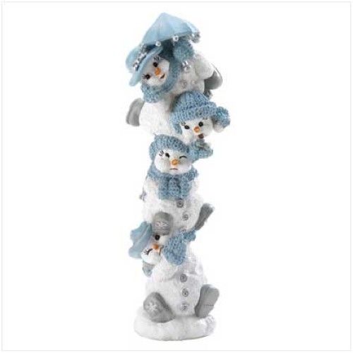 Snow Buddies Tower Totem Snowman Christmas Décor New 38326  