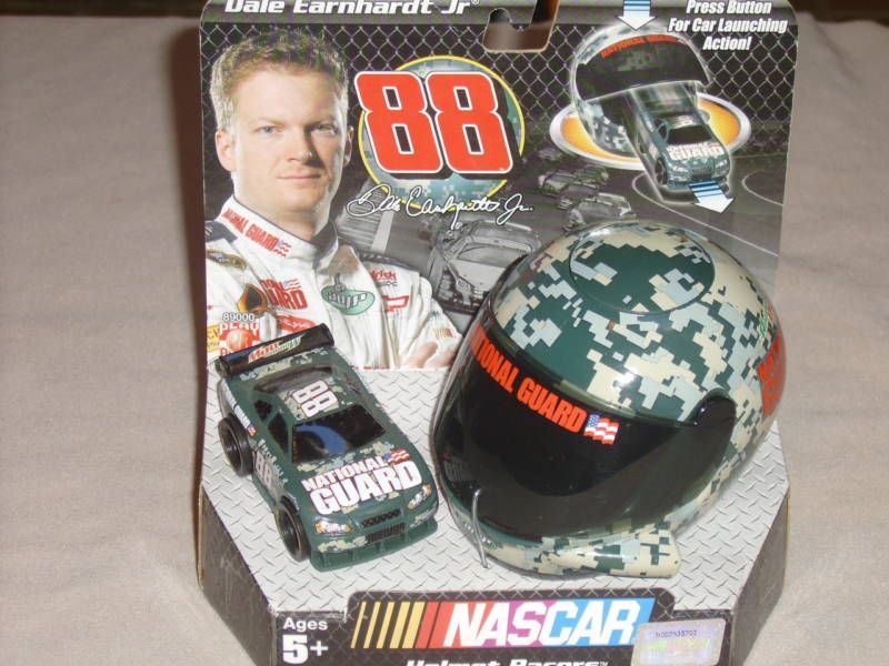 Dale Earnhardt Jr 88 Nascar helmet racer National Gaurd  