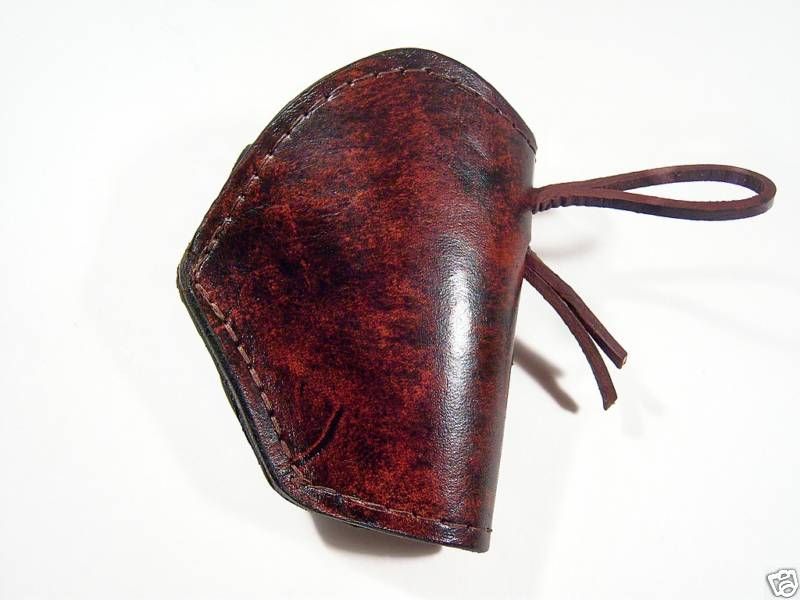 LEATHER HOLSTER for DERRINGER PISTOLS ~ Left Handed  