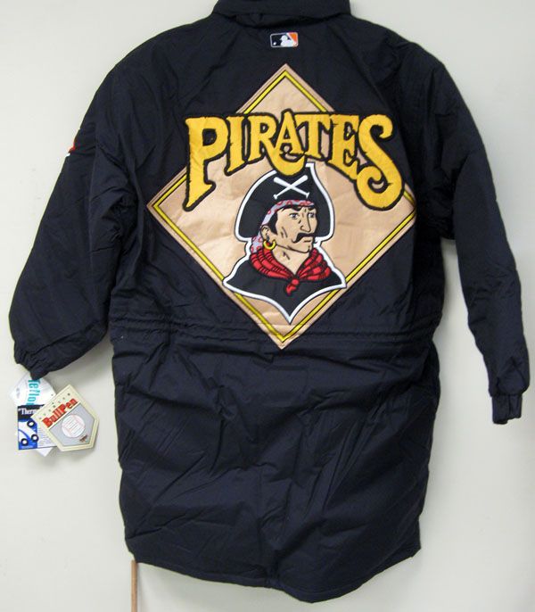 Official PIRATES Diamond Collection BULLPEN parka~NWT  