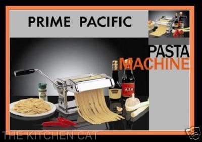 180mm PASTA MAKER Heavy Duty Hand Machine w Attach Dies  