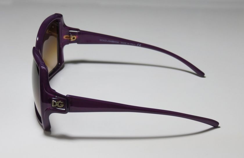 NEW DOLCE & GABBANA 6018B ELEGANT PURPLE/BROWN SUNGLASS/SHADES/SUNNIES 