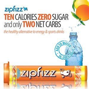 ZIP FIZZ ENERGY BOOST DRINK HEALTH SUPPLEMENT POWDER  