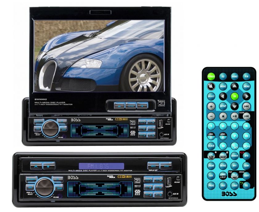   AUDIO BV9992 7 Touch Screen DVD/CD/ Car Player 791489113595  