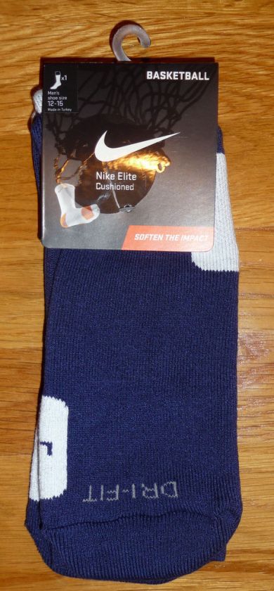 Nike Dri Fit CREW ELITE Basketball Socks Sz 12   15 XL  