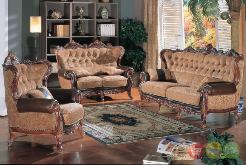   Sofa & Love Seat Formal Living Room Furniture Set HD 201 NEW  