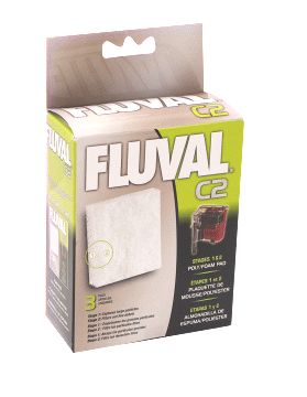 PACK FLUVAL C C2 FILTER POLY/FOAM PAD MEDIA AQUARIUM  