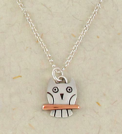 Wise Owl Pendant Necklace   Fair Trade Winds Necklaces & Pendants 