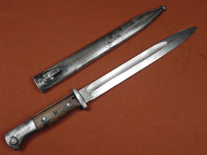 German WW1 BAYARD Mauzer K98 Bayonet Knife Dagger  