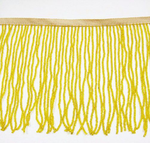 39 GLASS 10HIGH BEADED FRINGE CRAFT SEWING TRIM 10y  