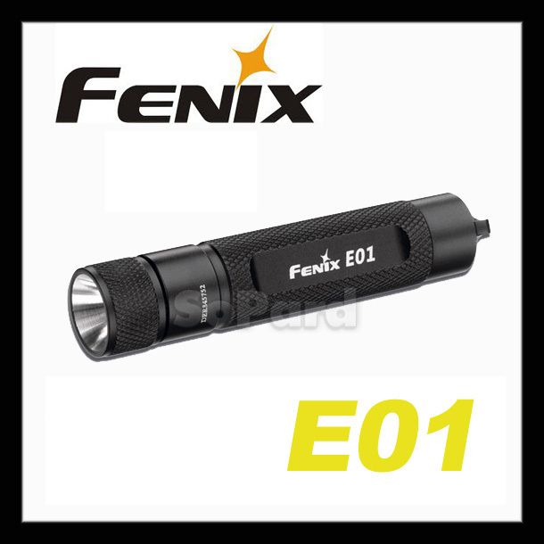 Fenix E01 Nichia White GS LED 10 Lumens AAA Battery Waterproof EDC 