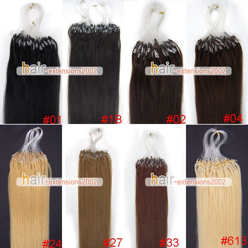 100s Loop/micro Ring hair extensions,Multi Variations  