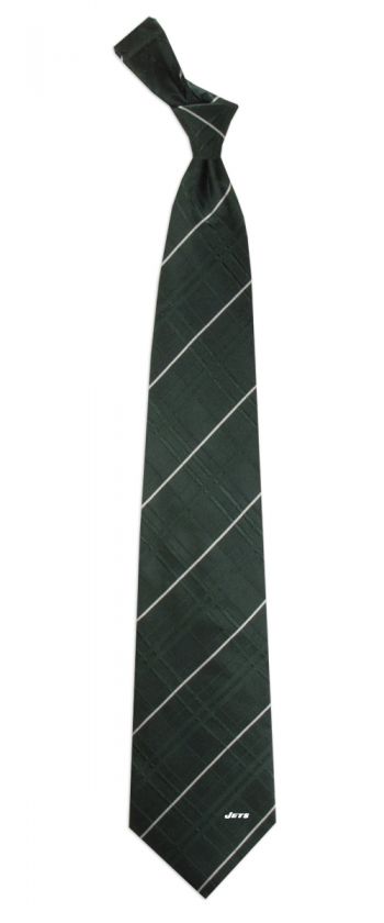 New York Jets NFL Oxford Woven 100% Silk Neck Tie  