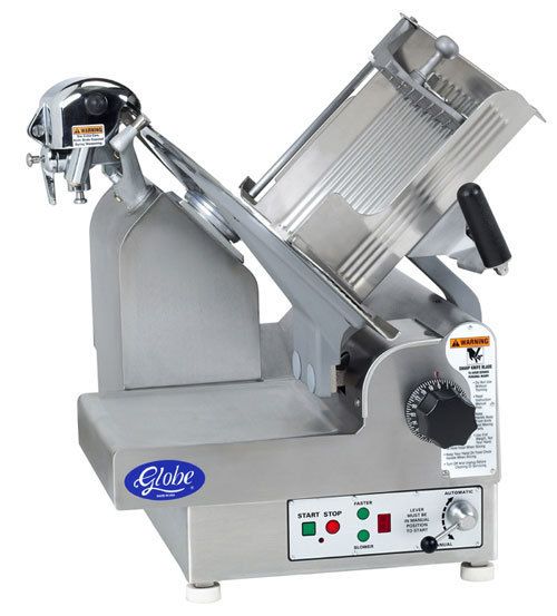 GLOBE 3975P 13 S/S GEAR DRIVEN AUTOMATIC SLICER  