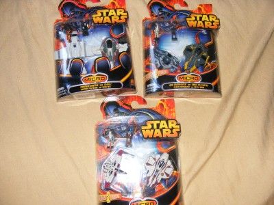 Star Wars Lot Micro Vehicles ROTS New Shuttle Slave 1  