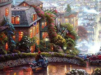 Master Highlighted San Francisco Lombard Street 18x24 S/N Limited 