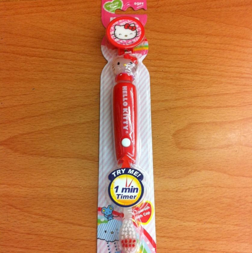 SANRIO HELLO KITTY LIGHT UP 1 MIN TIMER SOFT TOOTHBRUSH  