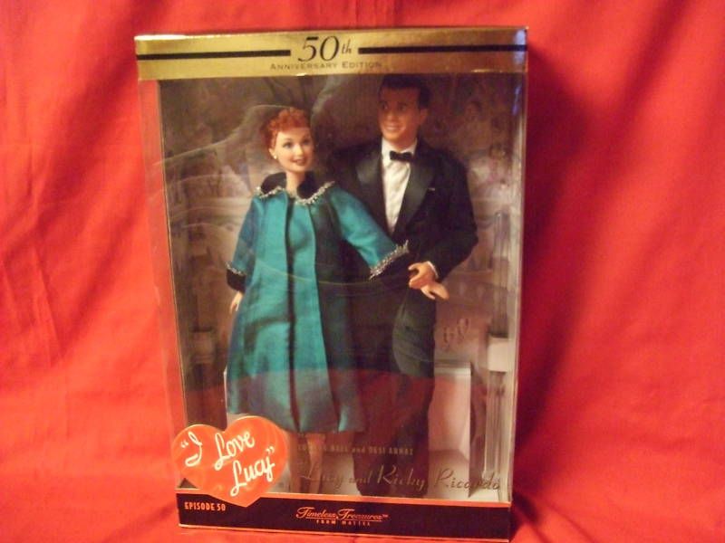 Lucy & Ricky Barbie 50th Anniversary Timeless NRFB MIB  