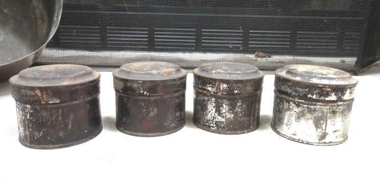   METAL SPICE TINS replacements 3 X 2 1/4 w/LIDS kitchen ★  