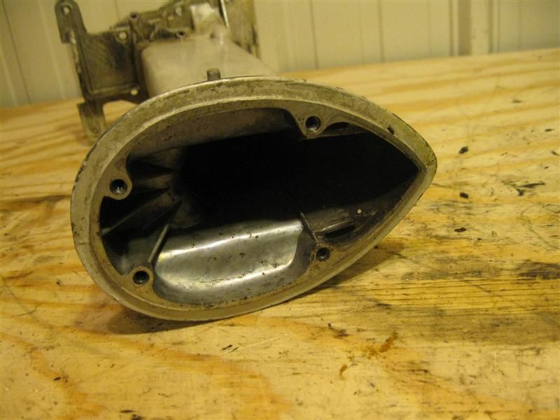 Exhaust housing 1961 Johnson 5.5 hp outboard CD 18 parts CD  