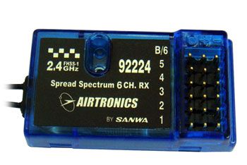 Airtronics RX600 6ch 2.4Ghz FHSS Receiver SHIPS FREE   