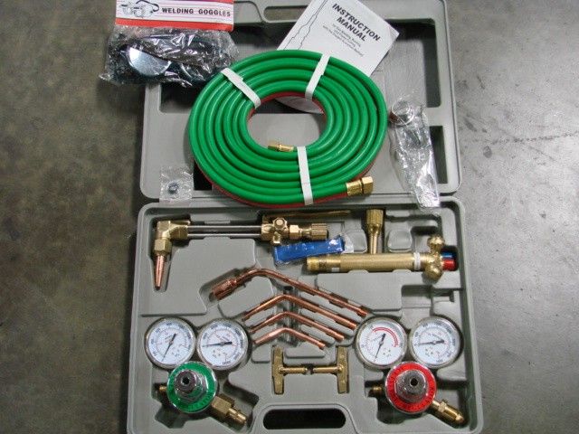 HARRIS TYPE ACETYLENE GAS OXY WELDING TORCH CUTTING KIT  