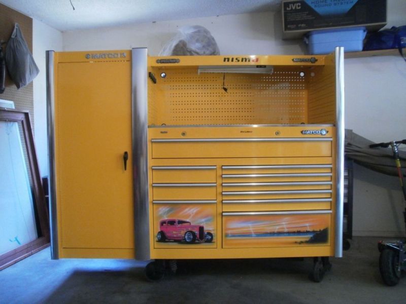 MATCO Custom Built/Paint Excellent Tool Box 3 piece  