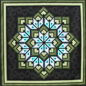 Starburst Quilt Pattern Lockwood Quilts Star Pattern DIY Quilting 