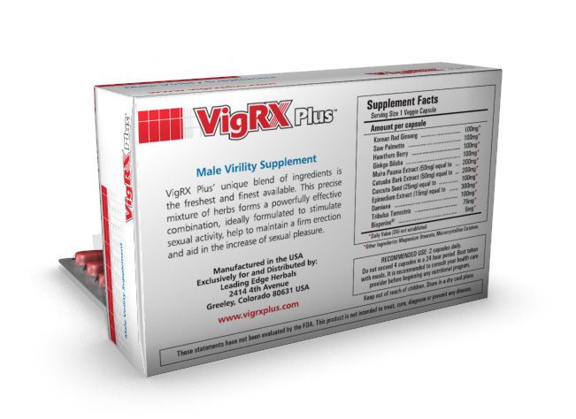 VigRX Plus 60 Pills 1 Month Supply 100% Genuine  