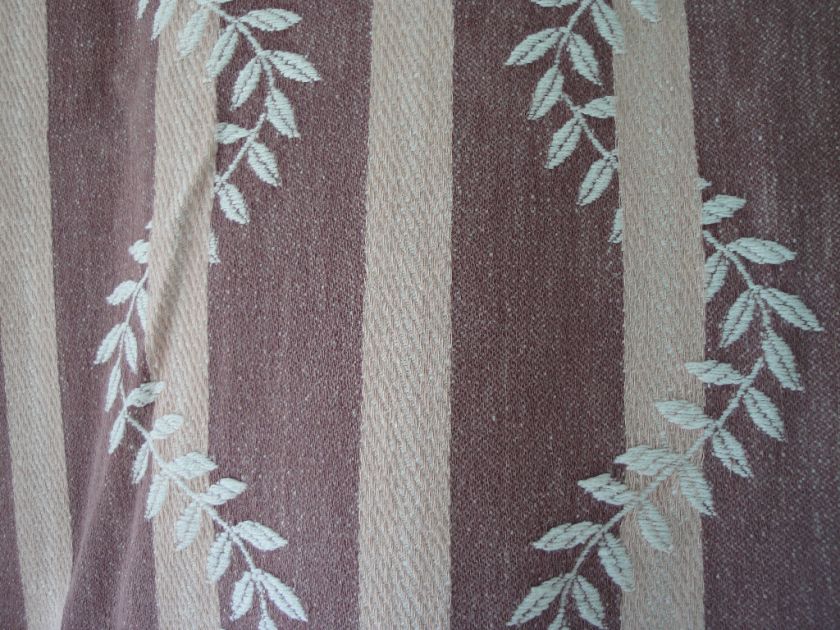 30S 40S BATES FOLIAGE CURTAIN PANELS 40X84 FABRIC CRA  