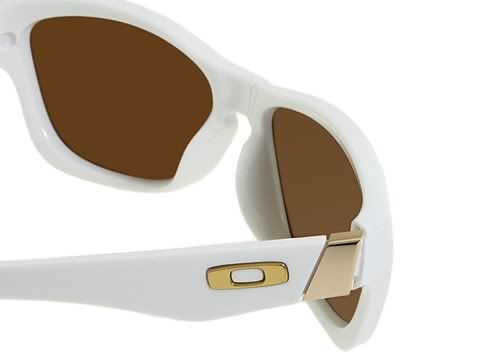   JUPITER Sunglasses White w/ 24k Iridium Lens 03 249 Gold Shaun White