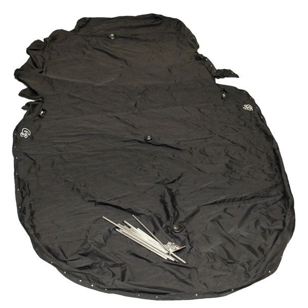 G3 ELITE3 22 PONTOON BOAT COVER   BLACK  