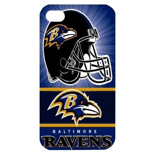 NEW Baltimore Ravens 3 Image in iPhone 4 or 4S Hard Plastic Case Cover 