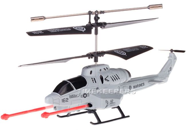   Shooting Cobra AH 1 Marine Army Military 3Ch RC Gyro Helicopter  