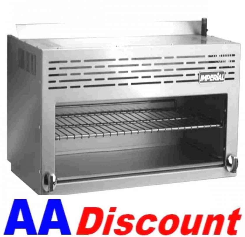 NEW IMPERIAL 36 GAS BROILER / CHEESE MELTER ICMA 36 MANUAL CONTROL 