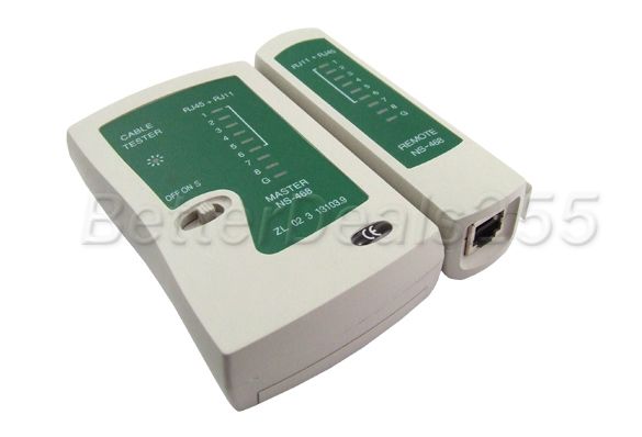 RJ45 RJ11 RJ12 Cat5 Network Phone Cable Tester Lan New  