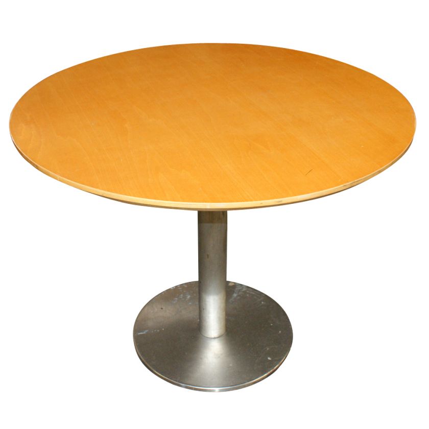 36 Mid Century Modern Bernhardt Dining Round Table  